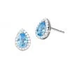 Michael Kors Premium Sterling Silver Cubic Zirconia Pear-Shaped Stud Earrings