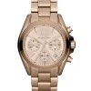 Michael Kors Rose Goldtone Stainless Steel Chronograph Watch