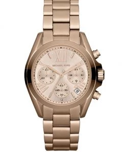 Michael Kors Rose Goldtone Stainless Steel Chronograph Watch