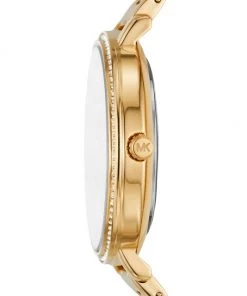 Michael Kors Pyper Goldtone Stainless Steel & Crystal Bracelet Watch -Michael Kors Sales Shop unnamed file 52
