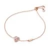 Premium Michael Kors 14K Rose Gold-Plated & Nanogem Slider Bracelet