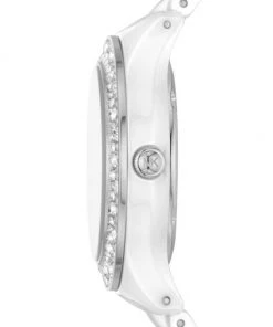 Michael Kors Liliane Stainless Steel, Crystal, Mother-Of-Pearl & Ceramic Watch -Michael Kors Sales Shop unnamed file 571