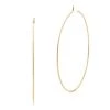 Michael Kors Whisper 14K-Gold-Plated Large Hoop Earrings