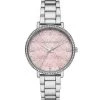 Michael Kors Pyper Three-Hand Stainless Steel Alloy Logo Watch