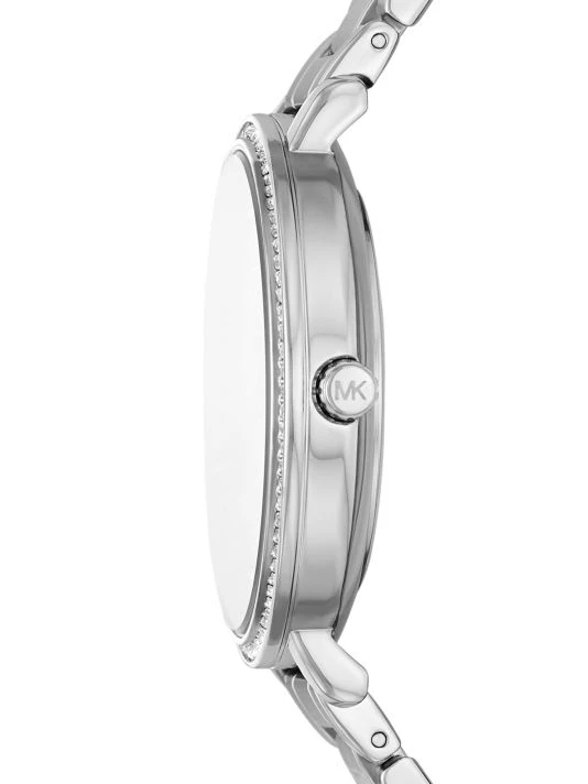 Michael Kors Pyper Three-Hand Stainless Steel Alloy Logo Watch 4 Michael Kors Pyper Three-Hand Stainless Steel Alloy Logo Watch - Image 4