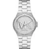 Michael Kors Lennox Three-Hand Stainless Steel Watch