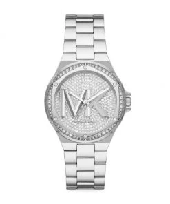 Michael Kors Lennox Three-Hand Stainless Steel Watch