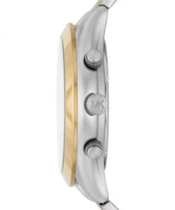 Michael Kors Slim Runway Two-Tone Stainless Steel Chronograph Watch -Michael Kors Sales Shop unnamed file 654