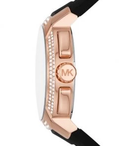Michael Kors Sidney Rose Goldtone, Crystal & Silicone Multifunction Watch -Michael Kors Sales Shop unnamed file 658