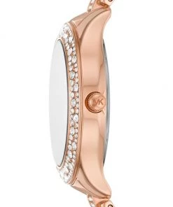 Michael Kors Liliane Three-Hand Rose Goldtone Stainless Steel Heart Watch -Michael Kors Sales Shop unnamed file 700