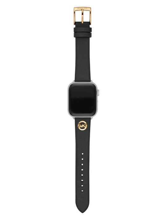 Michael Kors Leather Logo Apple Watch® Strap, 38/40MM 2 Michael Kors Leather Logo Apple Watch® Strap, 38/40MM - Image 2