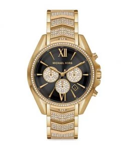 Michael Kors Whitney Chronograph Goldtone Stainless Steel Watch