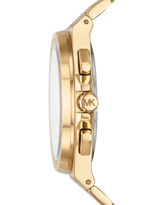 Michael Kors Lennox Goldtone Stainless Steel & Crystal Chronograph Watch 4 Michael Kors Lennox Goldtone Stainless Steel & Crystal Chronograph Watch - Image 4