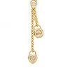 Michael Kors Premium 14K Gold-Plated, Mother-Of-Pearl & Cubic Zirconia Lock Lariat Necklace