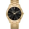 Michael Kors Slim Runway Goldtone Stainless Steel Bracelet Watch For Men