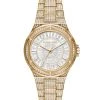 Michael Kors Lennox Three-Hand Goldtone Stainless Steel & Crystal Watch