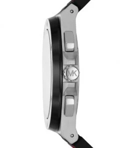 Michael Kors Lennox Chronograph Silicone-Strap Stainless Steel Watch For Men -Michael Kors Sales Shop unnamed file 786