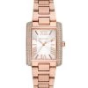 Michael Kors Emery Three-Hand Rose Goldtone Stainless Steel Watch