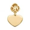 Michael Kors 14K-Gold-Plated & Cubic Zirconia Double Heart Charm Bracelet