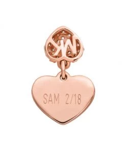 Michael Kors Premium 14K Rose Goldplated Cubic Zirconia Pavé Heart Bracelet -Michael Kors Sales Shop unnamed file 815