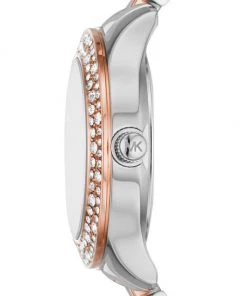 Michael Kors Liliane Two-Tone Stainless Steel & Pavé Bracelet Watch -Michael Kors Sales Shop unnamed file 82