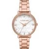Michael Kors Pyper Rose Goldtone Stainless Steel & Crystal Bracelet Watch