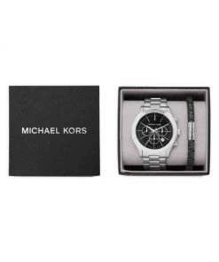 Michael Kors Slim Runway 2-Piece Stainless Steel Watch & Bracelet Set -Michael Kors Sales Shop unnamed file 928