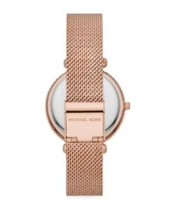 Michael Kors Darci Three-Hand Rose Goldtone Stainless Steel Mesh Watch -Michael Kors Sales Shop unnamed file 932