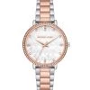 Michael Kors Pyper Two-Tone & Crystal Bracelet Watch